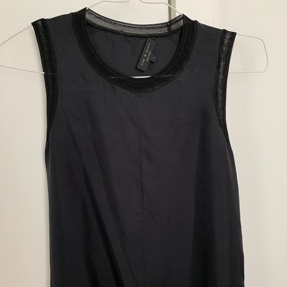 Rag&bone silk top.